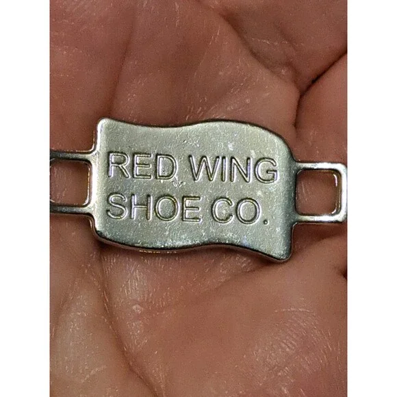 Vintage Patriotic Red White Blue Pins & Red Wing Shoe Charm - Picture 4 of 6